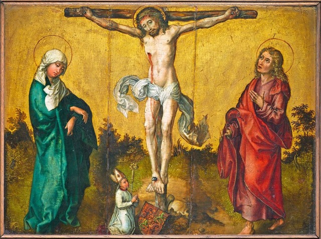 Wird dem jungen Albrecht Drer zugeschrieben: Kreuzigungsszene von 1492/1493.  | Foto: RMN-Grand Palais / Benot Touchard