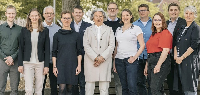 Die Kandidatinnen und Kandidaten der SPD Vrstetten  | Foto: Eva Burger