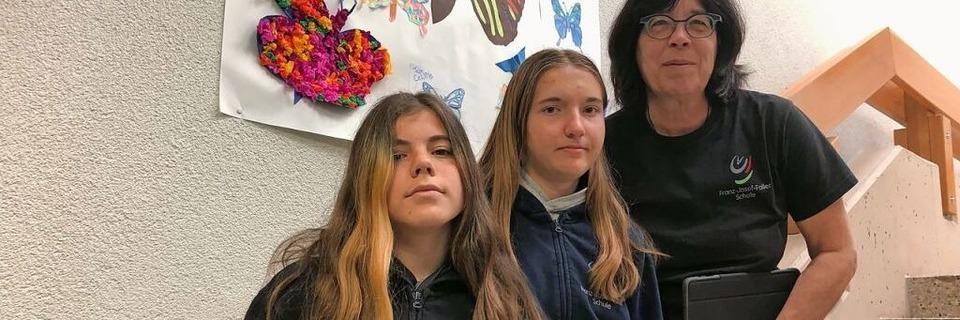 Schlerinnen setzen sich an Lenzkircher Schule gegen Mobbing ein