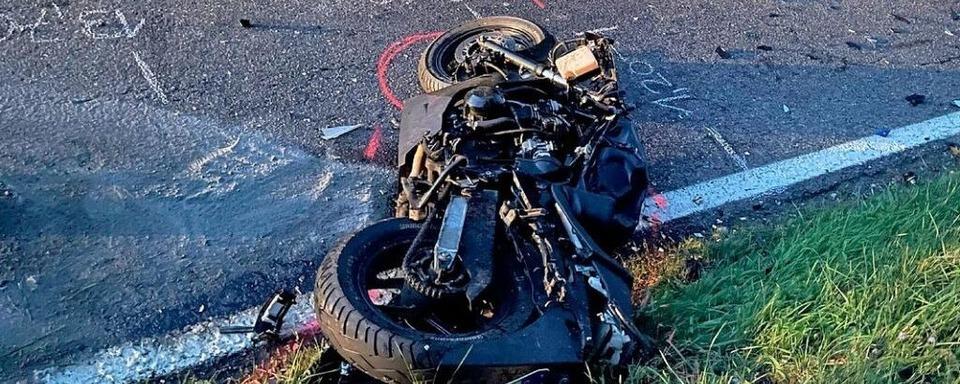 Motorradfahrer nach Sturz bei Obereggenen schwer verletzt