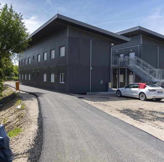 Neue Benutzungsgebhren zur Unterbring...ge neue Containeranlage in Hugstetten.  | Foto: Hubert Gemmert