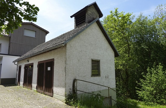 Sanierungsbedrftig: Das frhere Feuer...um in ein Vereinsheim umgebaut werden.  | Foto: Hans-Jrgen Sackmann