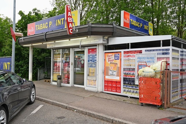 Der Tabac Point  an der Rheinbrcke bei Breisach soll erweitert werden.  | Foto: Reinhold John