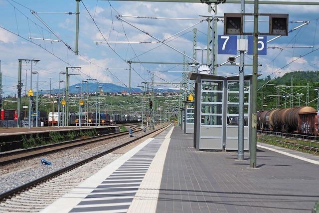 Durch den Umbau am Bahnhof Weil am Rhein entstehen weitere Behinderungen fr Reisende