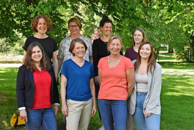 Die Organisatorinnen der Resilienzwoch...und Anne Kammerer (Schulsozialarbeit).  | Foto: Thomas Loisl Mink