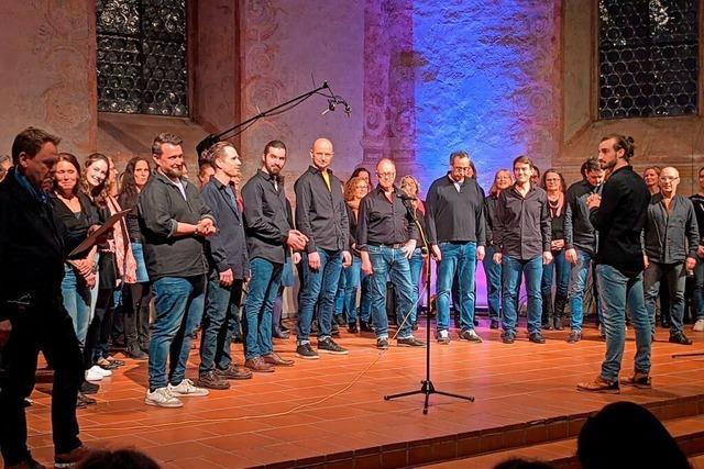 Erfolgreiches Ensemble: Mllheimer Chor A007 ldt zum Konzert im Doppelpack