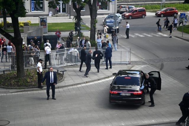Slowakischer Regierungschef Fico angeschossen und in Lebensgefahr