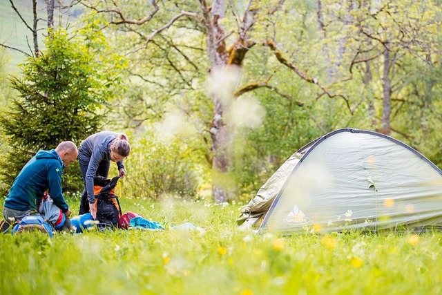 Mitten im Wald das Zelt aufschlagen &#...amps. Im Schwarzwald gibt es 20 davon.  | Foto: Sebastian Schrder-Esch
