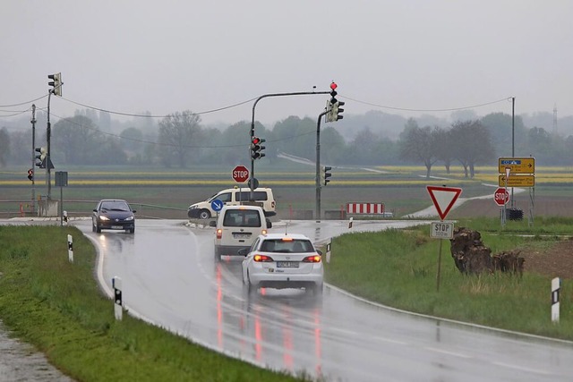 Bis zum Sulzer Kreuz soll der erste Abschnitt der neuen Kreisstrae fhren.  | Foto: CHRISTOPH       BREITHAUPT