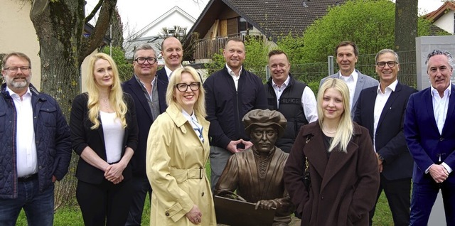 Elf Kandidatinnen und Kandidaten stell...h fr die CDU in Schallstadt zur Wahl.  | Foto: Manuel Martins