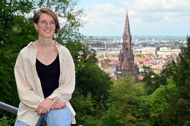 Felicia Fehlberg von Volt will Europa in den Freiburger Gemeinderat bringen