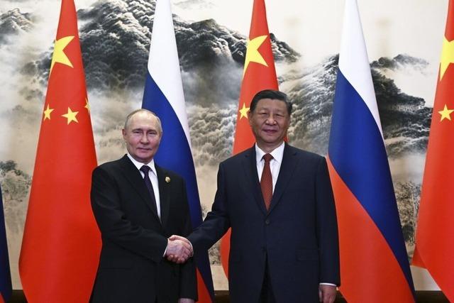 Newsblog: China sichert Russland bei Putin-Besuch Zusammenarbeit zu