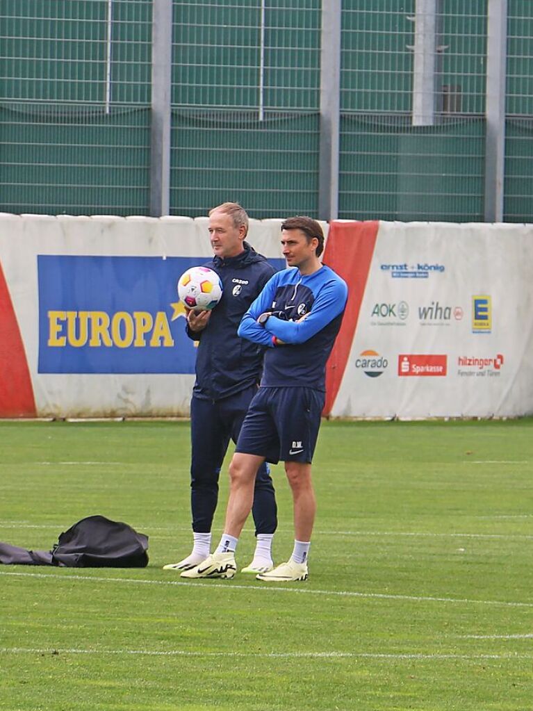 Kein ffentliches Training wie jedes andere: Zum letzten Mal unter Christian Streich wurde am heutigen Donnerstag ffentlich trainiert.