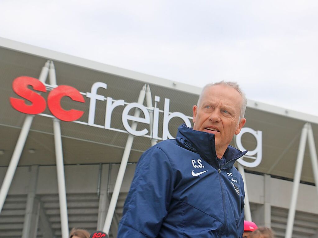 Kein ffentliches Training wie jedes andere: Zum letzten Mal unter Christian Streich wurde am heutigen Donnerstag ffentlich trainiert.