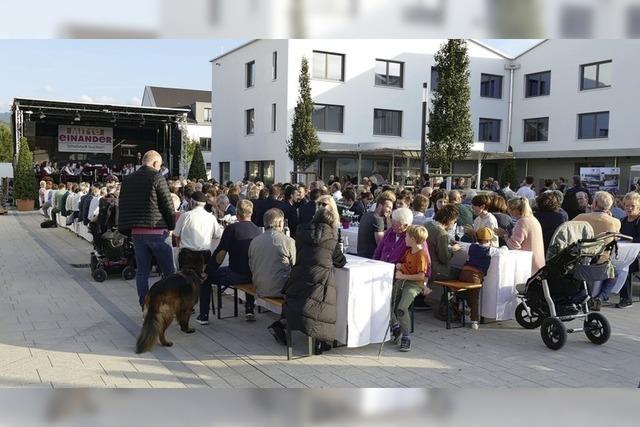 Dolce Vita in Schallstadt: Taufe der Piazza Ros