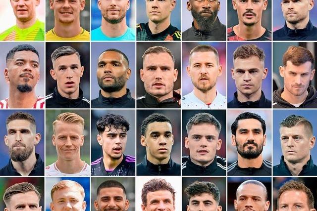 Fotos: Diese 27 Spieler stehen im vorlufigen EM-Kader der Nationalmannschaft