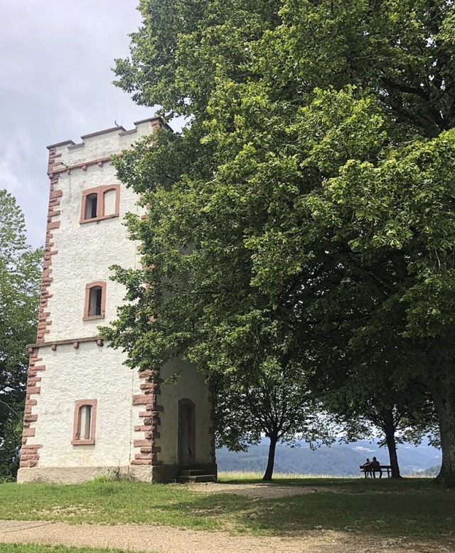 Der Turm feiert sein Jubilum.  | Foto: Monika Weber