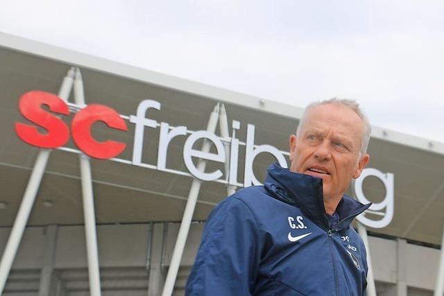 Wie war’s beim... letzten ffentlichen Training von SC-Freiburg-Trainer Christian Streich?