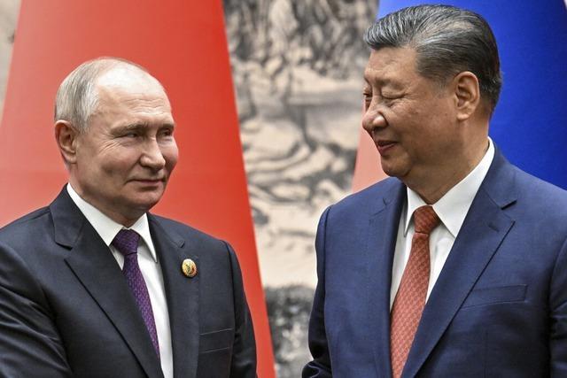 Xi rollt den roten Teppich fr Putin aus