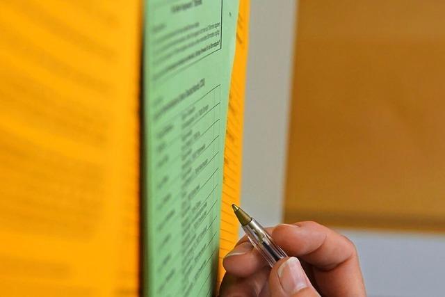 Panne bei Lieferung von Stimmzetteln nach Mllheim