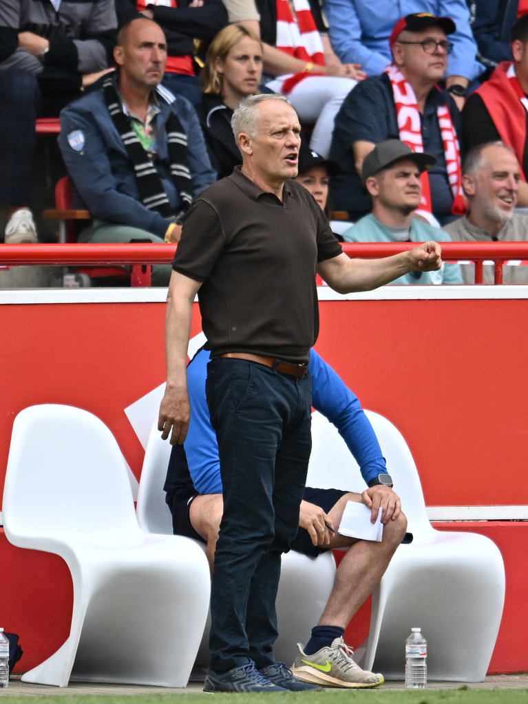 Das letzte Spiel von Christian Streich als SC-Freiburg-Trainer.