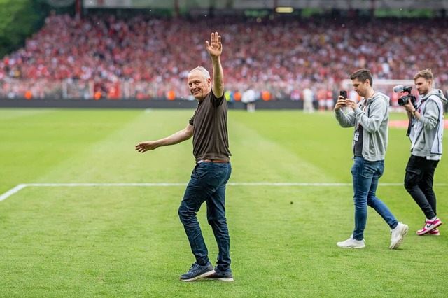 Im Stadion an der alten Frsterei in B...n Streich von der Bundesliga-Bhne ab.  | Foto: IMAGO/Tilo Wiedensohler