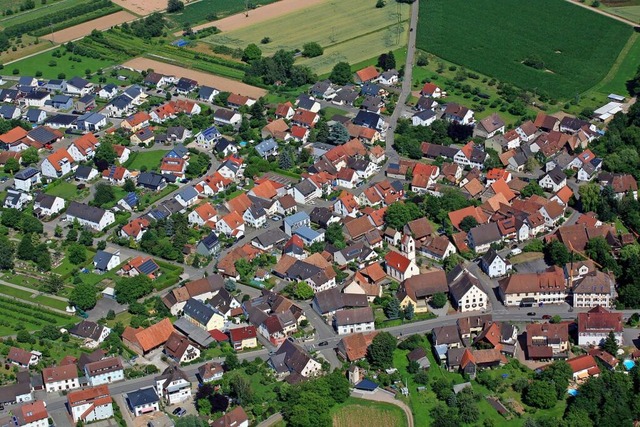 Zwei Eignungsgebiete fr ein Nahwrmen...er  der alte Ortskern von Eimeldingen.  | Foto: Erich Meyer