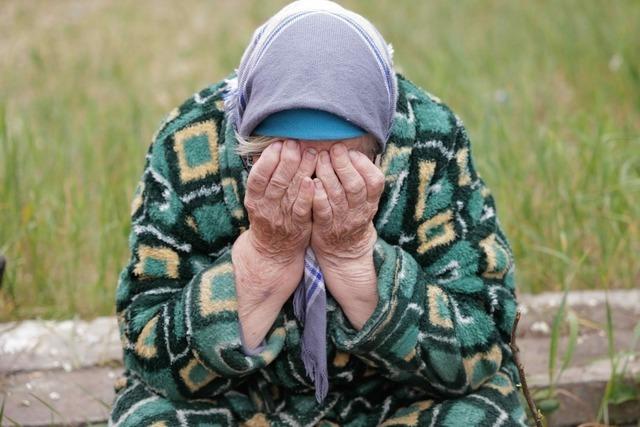 Flucht aus Wowtschansk : Ukrainische Familien in der Feuerlinie bei Charkiw