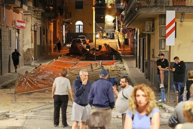 Strkstes Erdbeben seit 40 Jahren erschttert Neapel