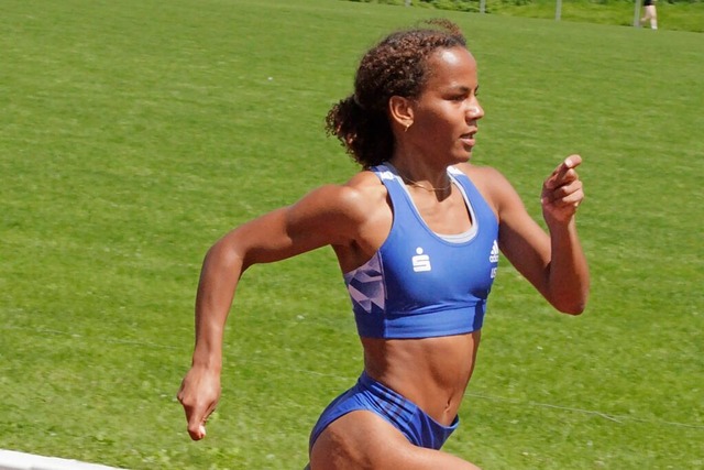 Schaffte die DM-Norm: Hannah Omer vom USC Freiburg  | Foto: Winfried Stinn