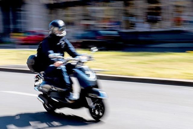 Fnf Motorroller wurden an Pfingsten in Lrrach gestohlen