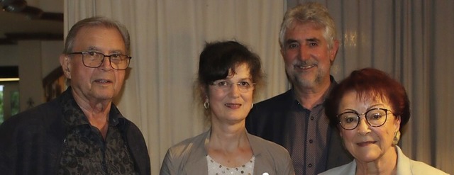Ehrenvorsitzender Roland Fricker, Vors...hrenmitglied Jutta Fricker (von links)  | Foto: Marianne Bader