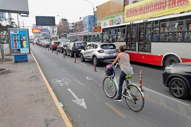 Deutsches Geld fr Radwege in Lima ist gut angelegt