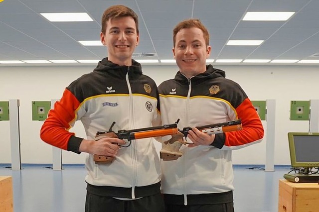 &#8222;Robin hat es sich absolut verdi...ter bei der Qualifikation in Wiesbaden  | Foto: Deutscher Schtzenbund