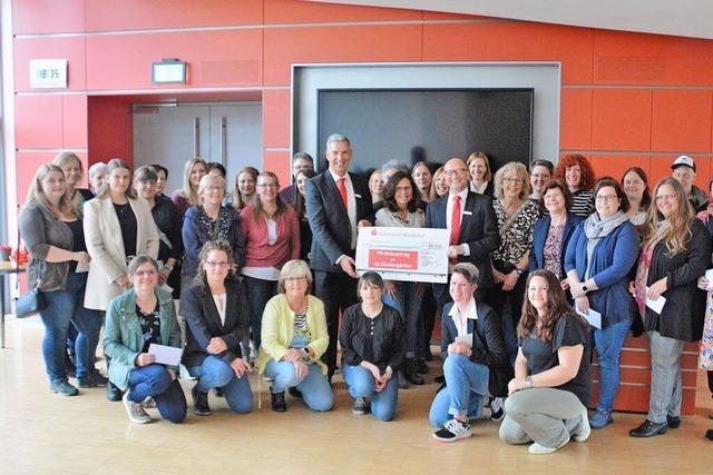 Sparkasse Wiesental honoriert Bildungsarbeit der Kitas mit fast 40.000 Euro