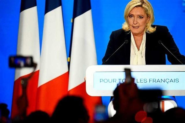 Marine Le Pen bricht mit der AfD