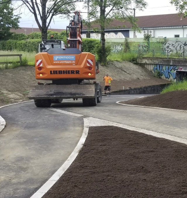 Nach den Pfingstferien soll die Unterfhrung Lindenweg wieder frei sein.  | Foto: Gerhard Walser