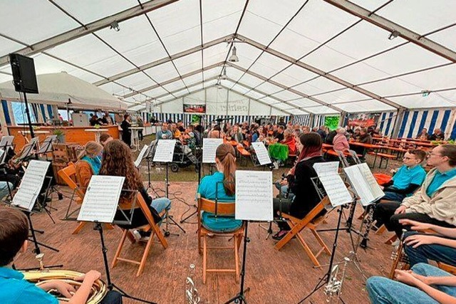 Ein Foto vom Rheinfest 2024, zu Gast beim Reiterverein Ichenheim  | Foto: Musikverein Ichenheim