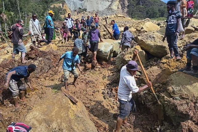 670 Tote nach Erdrutsch in Papua-Neuguinea befrchtet