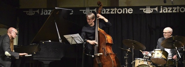 Mit hchster Virtuositt begeisterte d...rt Jazz Trio das Publikum im Jazztone.  | Foto: Thomas Loisl Mink