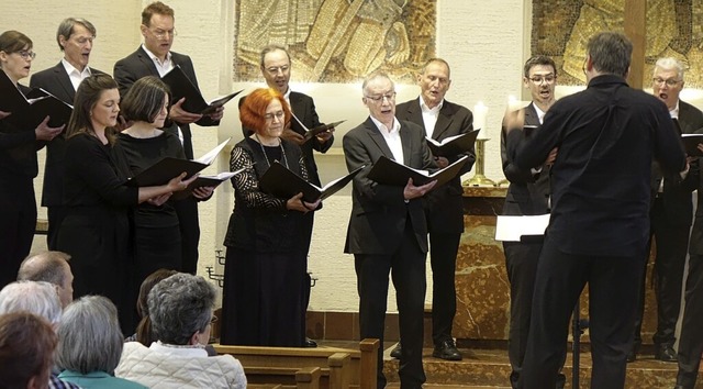 Mit Friedensgesngen aus sechs Jahrhun... ihrem Konzert in der Christuskirche.   | Foto: Roswitha Frey