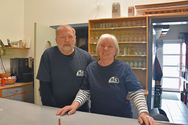 Harald und  Gertrud  Bohny waren 13 Ja...insheims der SpVgg Bollschweil-Slden.  | Foto: Katharina Mohr