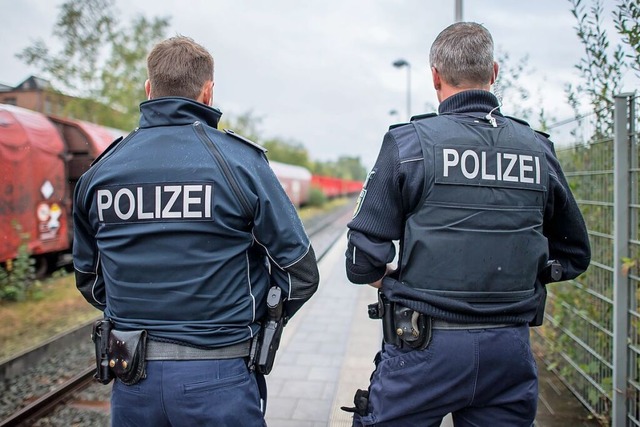 Als die Polizei am Heitersheimer Bahnh...mutmaliche Tter zurck. (Symbolfoto)  | Foto: Guido Kirchner