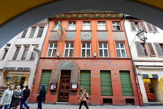 Die Freiburger Traditionsgaststtte Kleiner Meyerhof soll saniert werden - aber das dauert