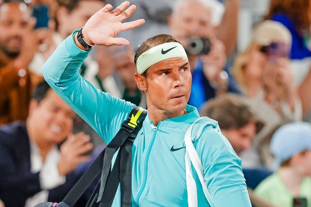 Rafael Nadal: Sagt er Paris fr immer &#8222;Au revoir&#8220;?  | Foto: Frank Molter (dpa)