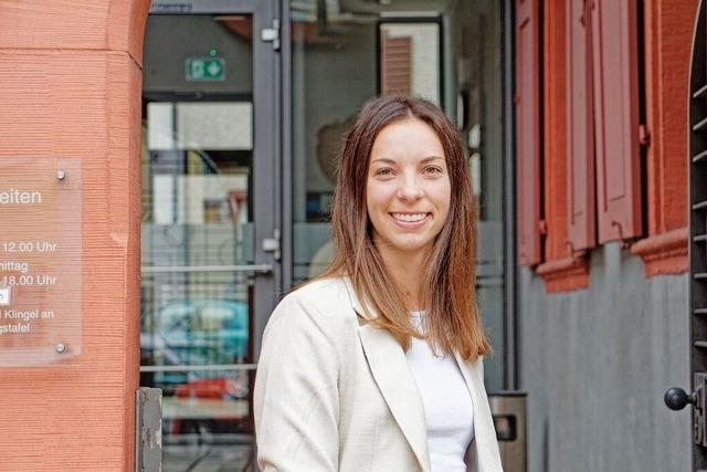 Celine Weidler ist die neue Bauamtsleiterin in Riegel