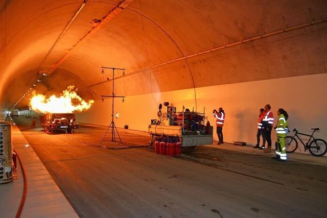 Was passiert, wenn’s im Brandbergtunnel in Winden brennen sollte?