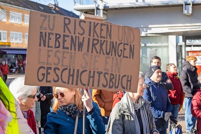 Die Gruppierung tat sich seither mit v...en zur Strkung der Demokratie hervor.  | Foto: Alexandra Gnzschel
