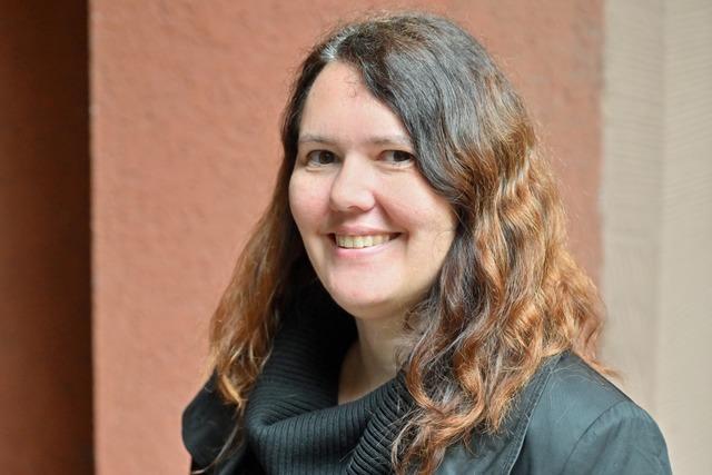 Mnsterbaumeisterin Anne-Christine Brehm schtzt die Nachhaltigkeit mittelalterlicher Gebude