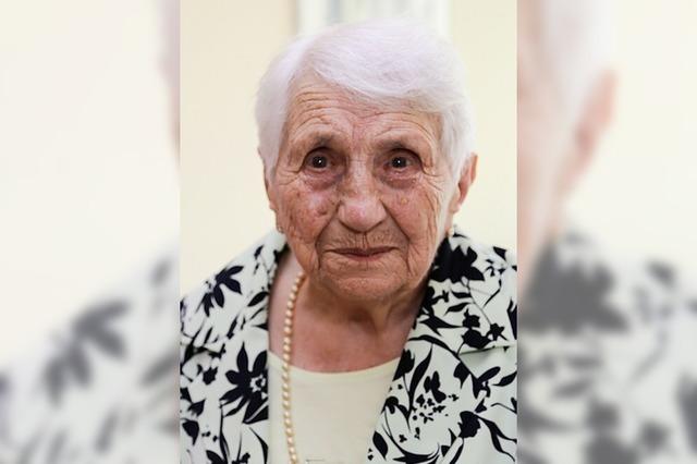 Maria Bauer feiert ihren 100. Geburtstag